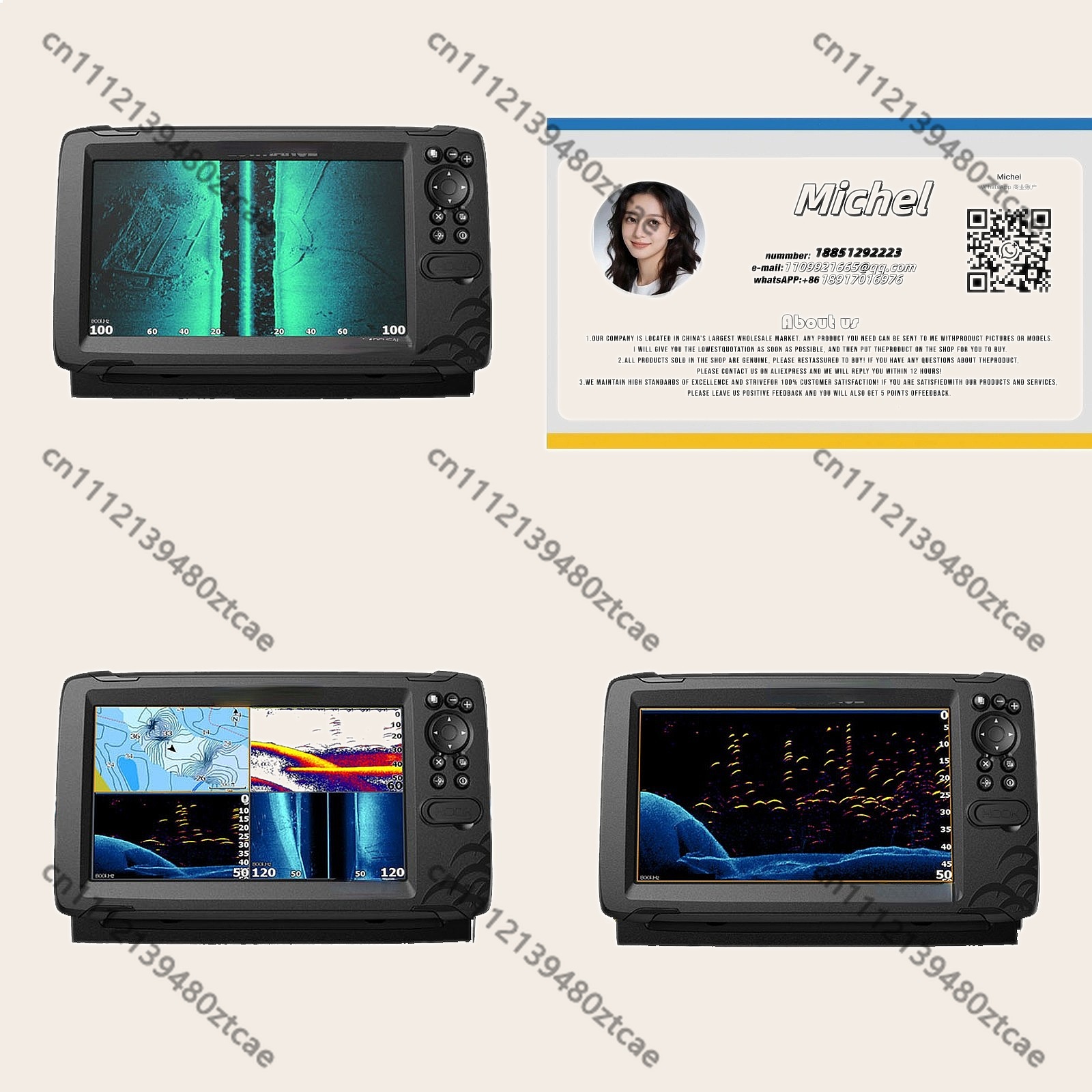 Fishing Boat Depth Finder - Taşınabilir Sonar Balık Bulucu Buz Teknesi